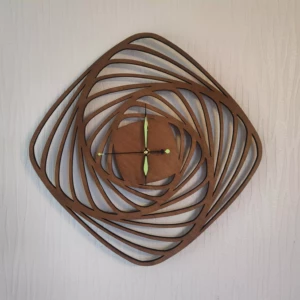 Horloge Murale Design en Bois